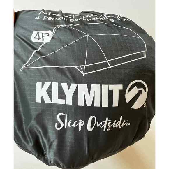 Klymit Maxfield 4-Person Backpacking Camping Tent Brand New. - Picture 6 of 12